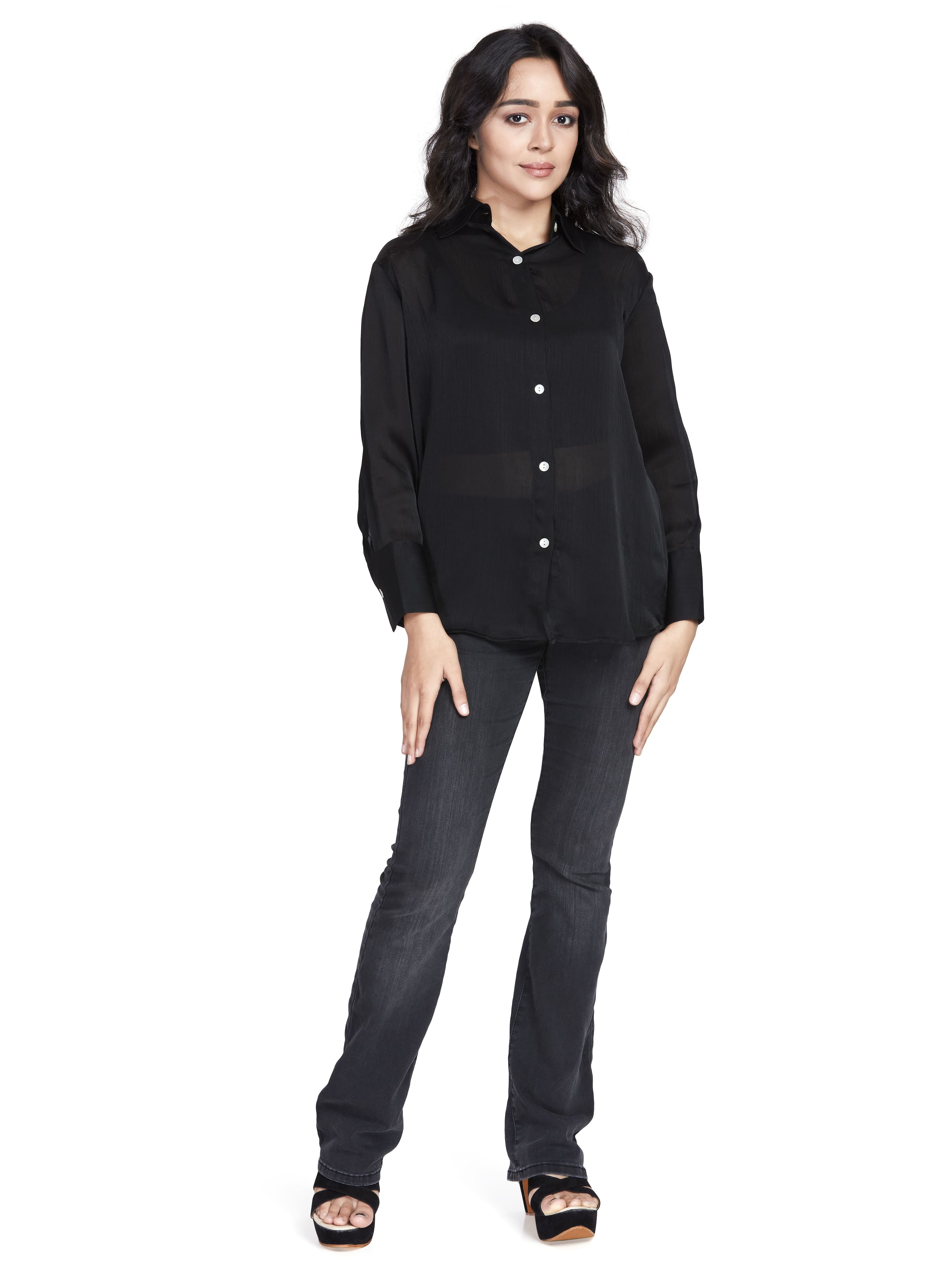 Basic Satin Shirt