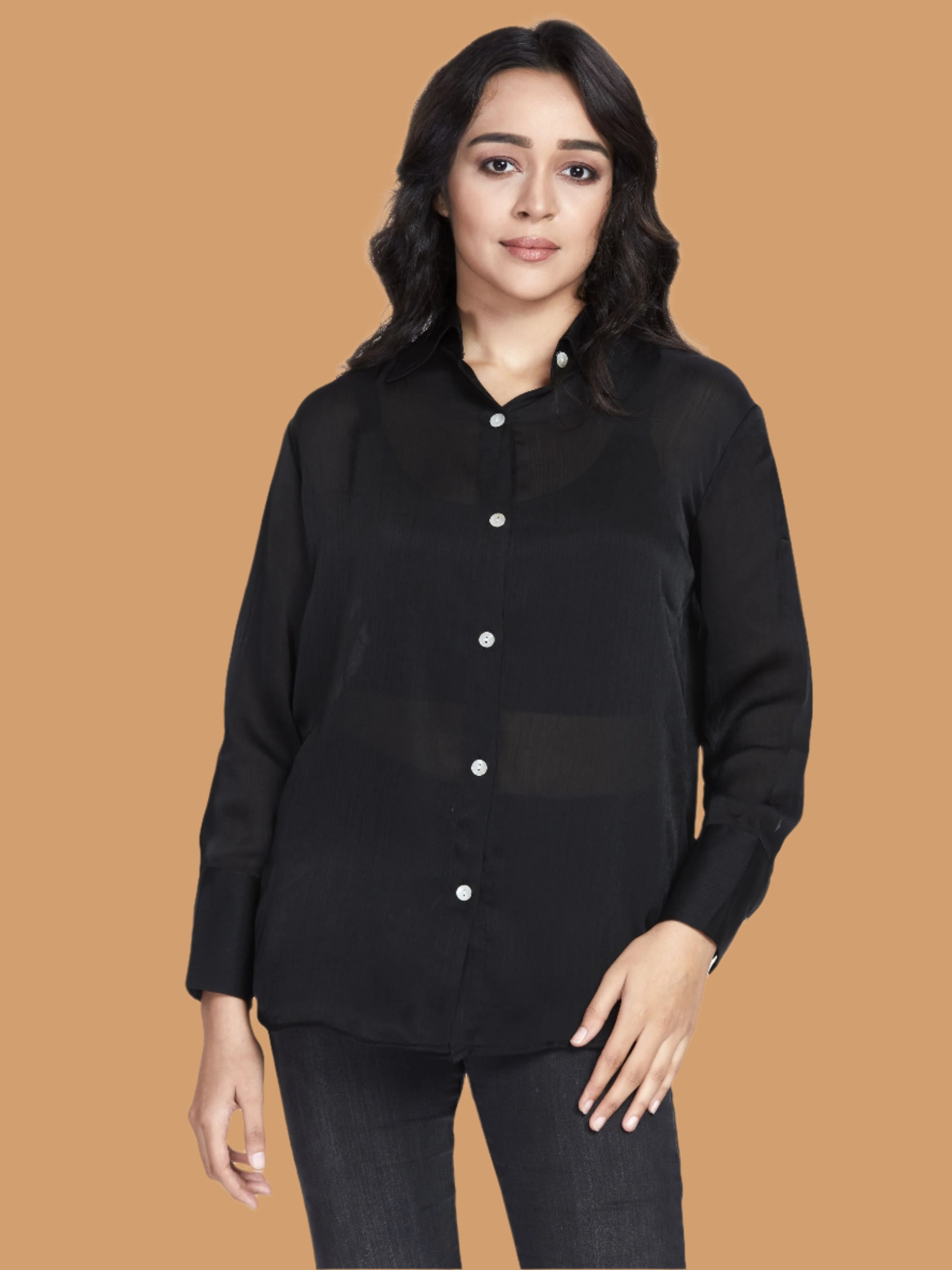 Basic Satin Shirt