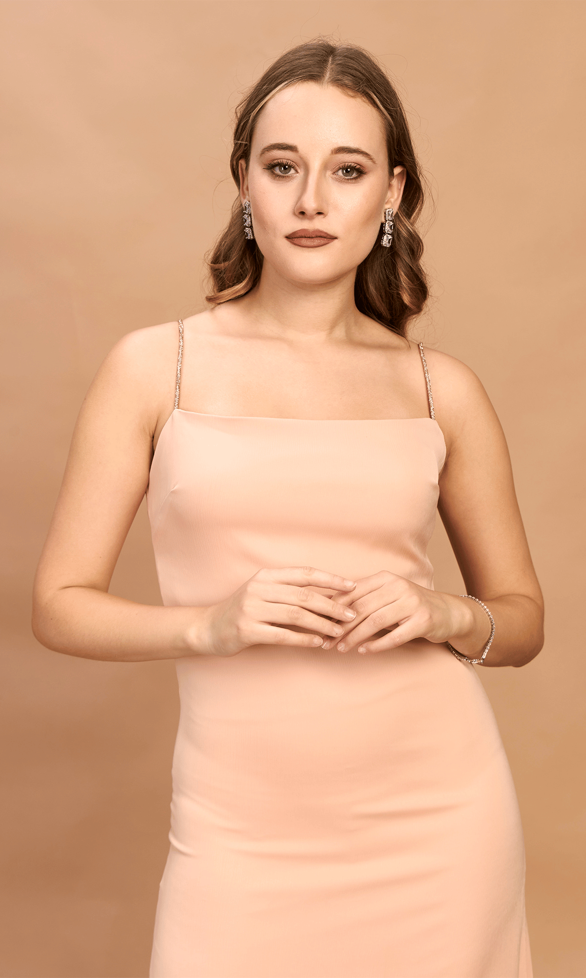 Satin Midi Dress