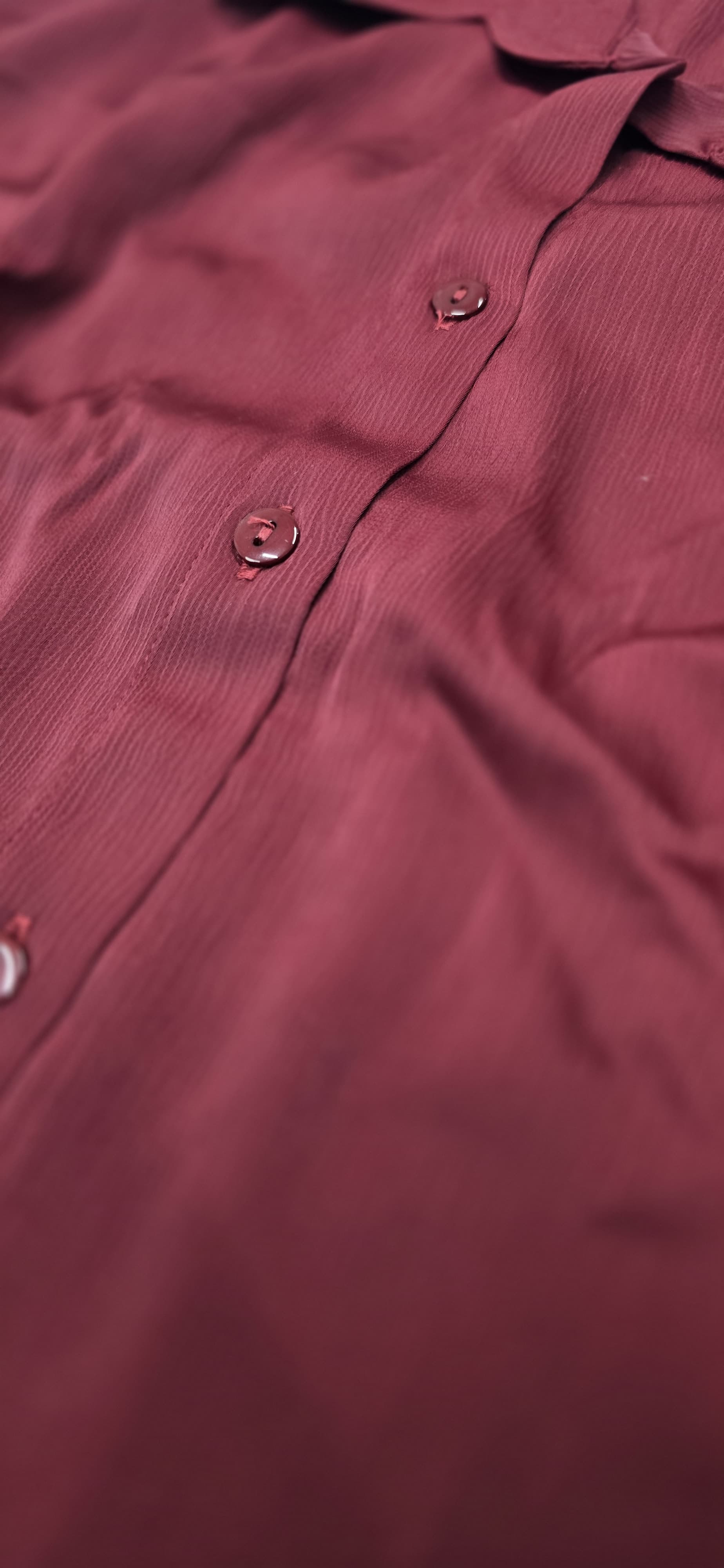 Scarlet Mist Satin Shirt