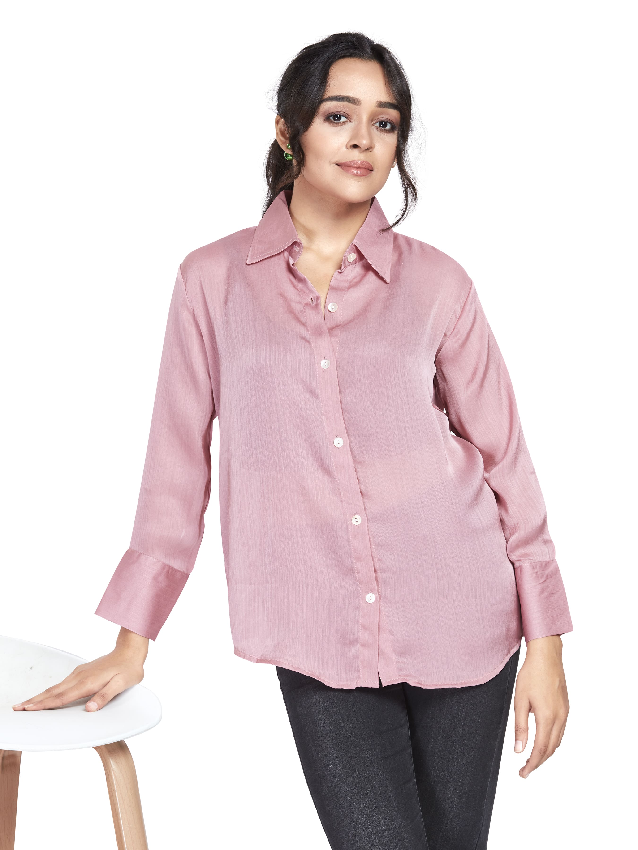 Basic Satin Shirt