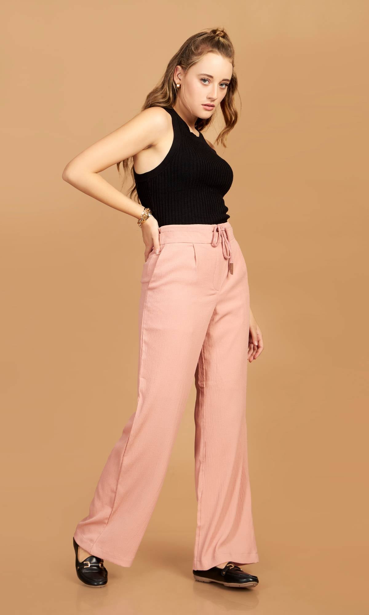Trousers With Double Waistband