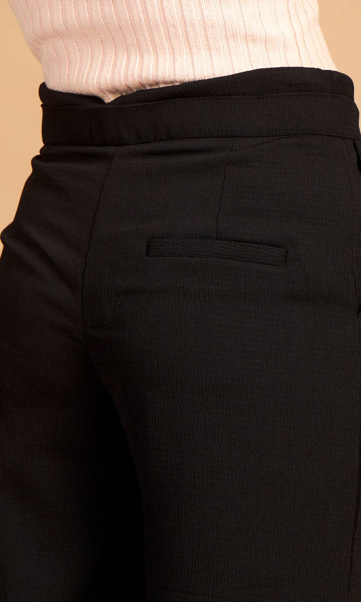 Trousers With Double Waistband