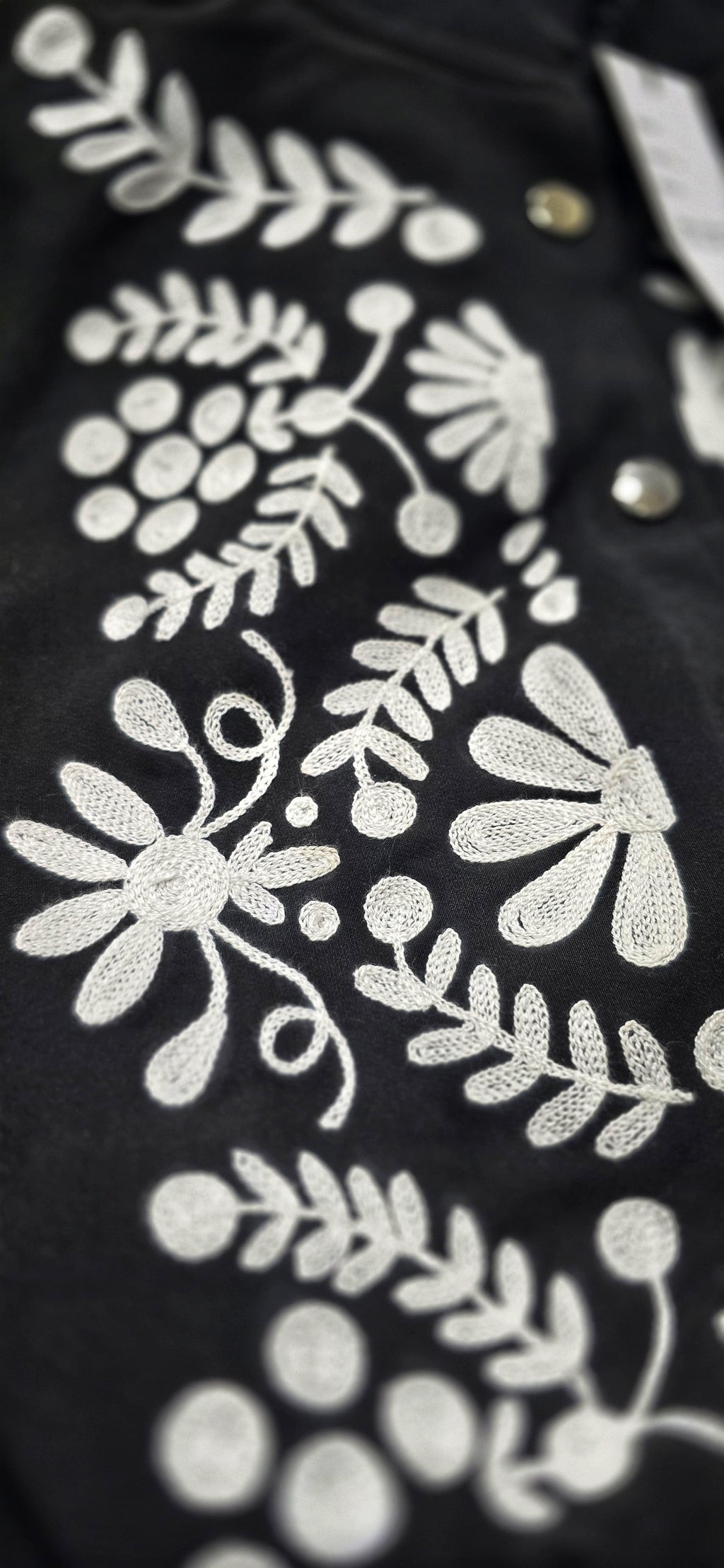 Embroidered korean bomber jacket