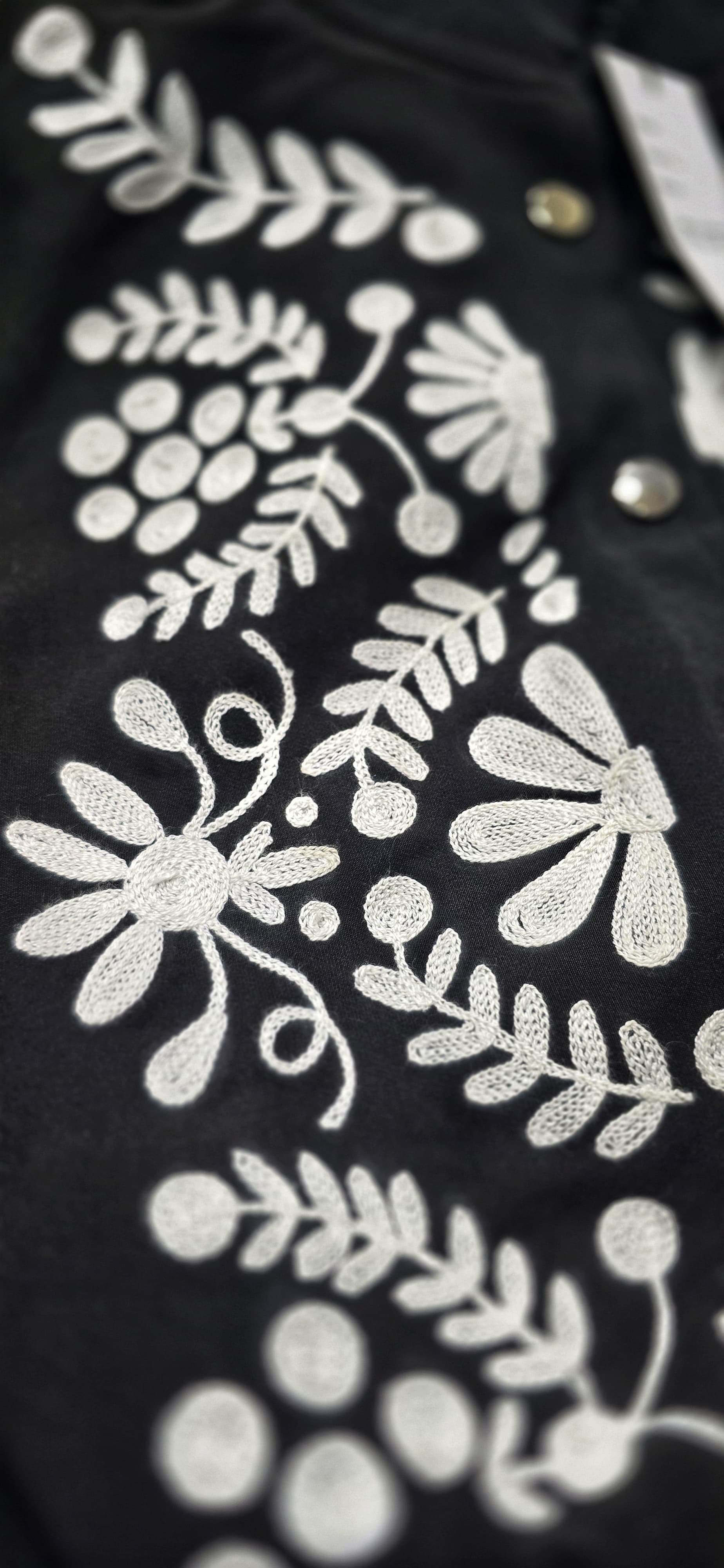 Embroidered korean bomber jacket