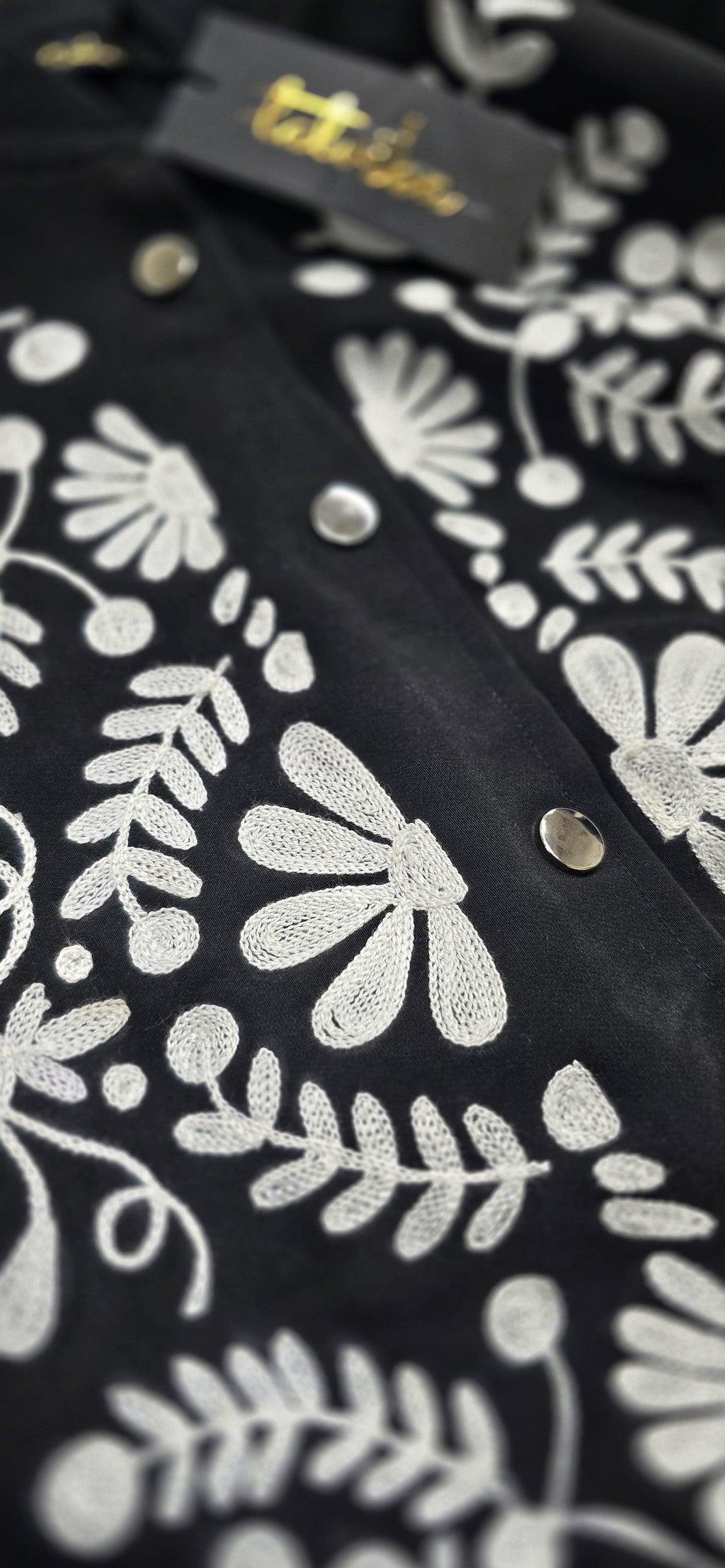 Embroidered korean bomber jacket