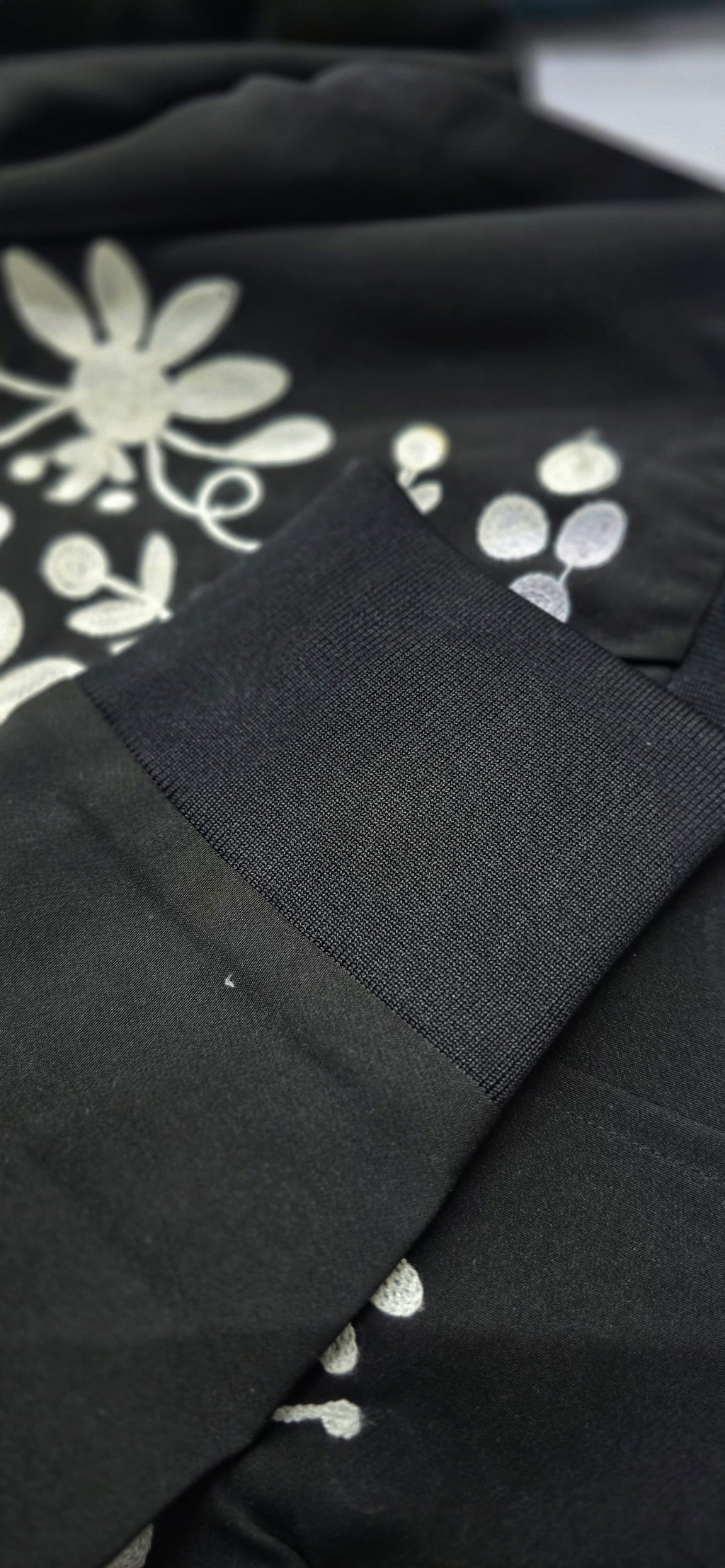 Embroidered korean bomber jacket