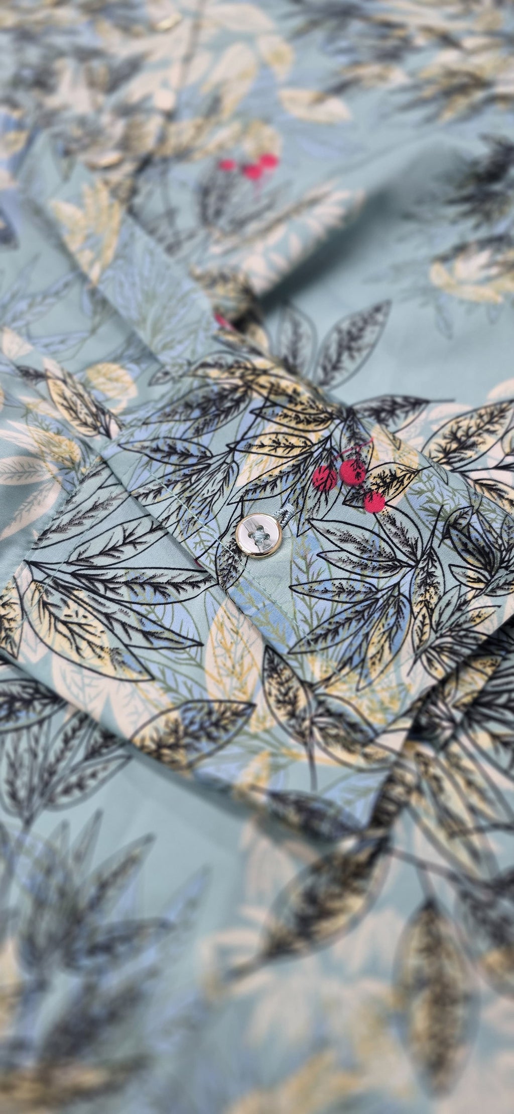 Teal Tropique Luxe Shirt