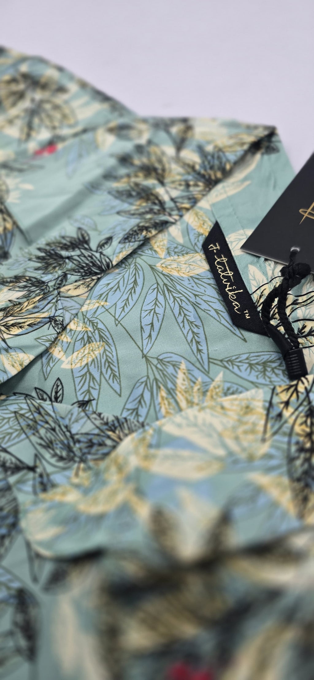 Teal Tropique Luxe Shirt