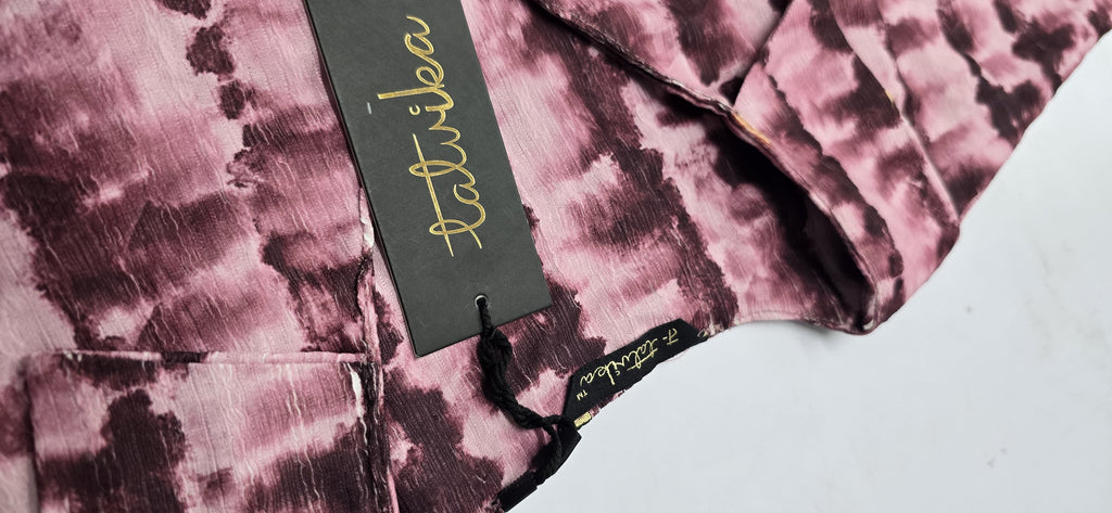 Violet Rush Tie-Dye Top