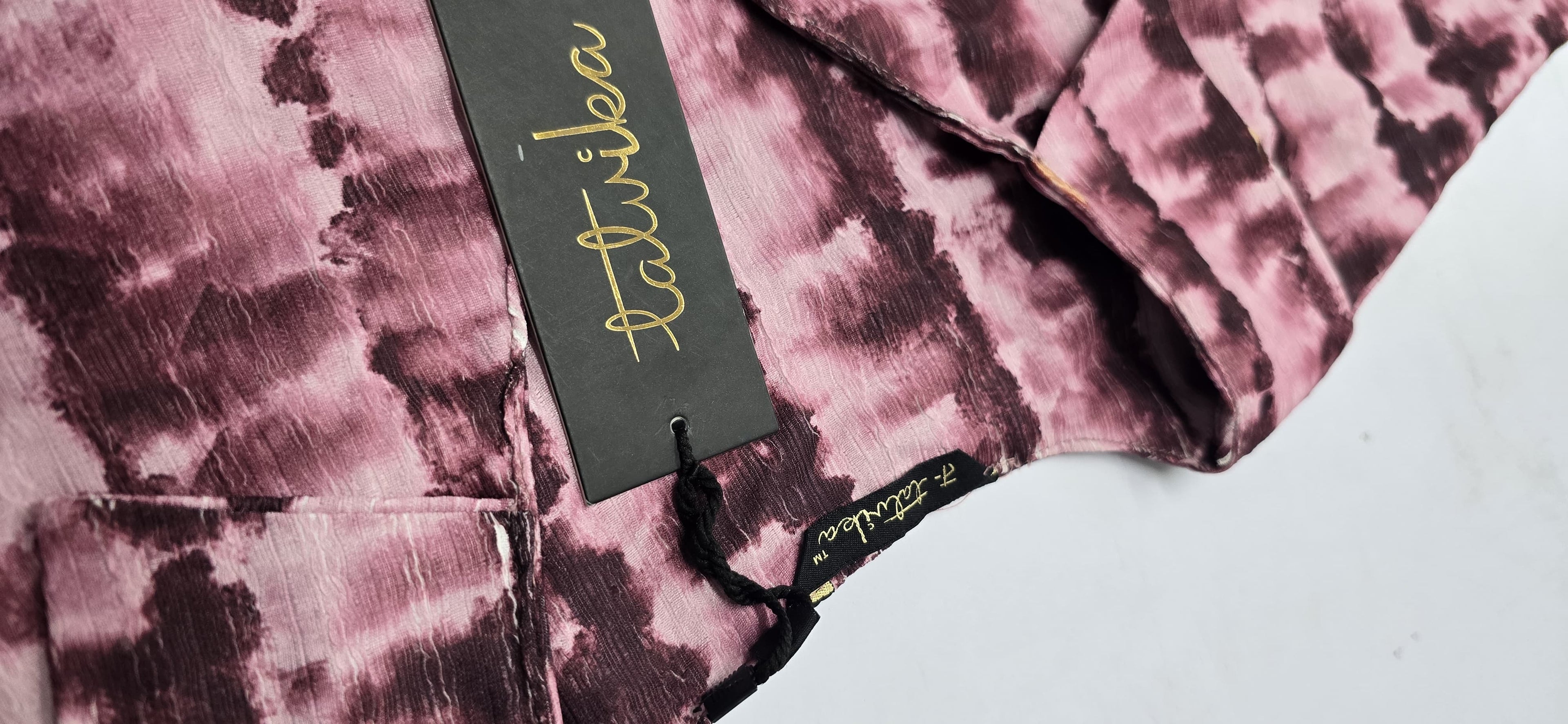 Violet Rush Tie-Dye Top