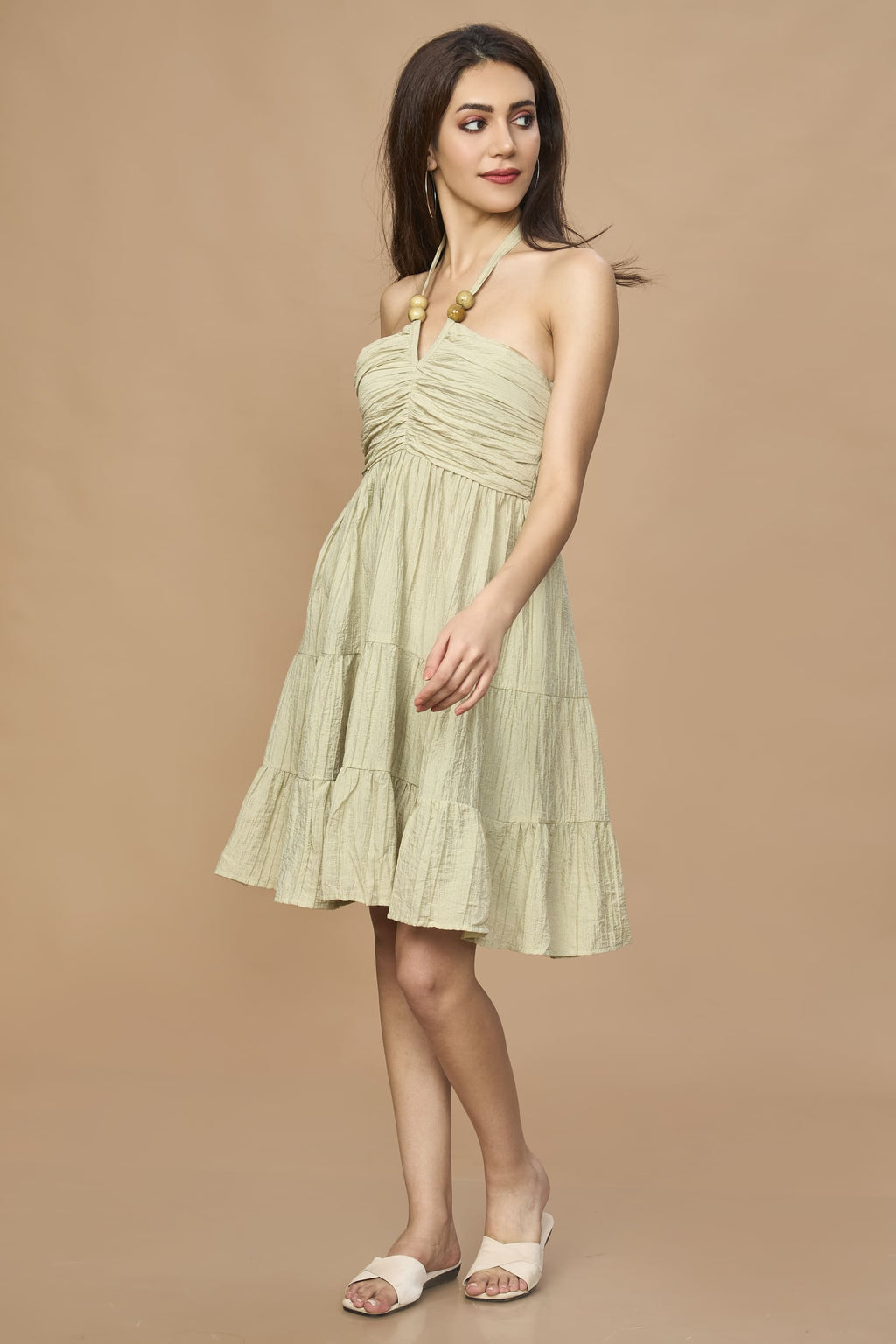 Halter Neck Summer Dress