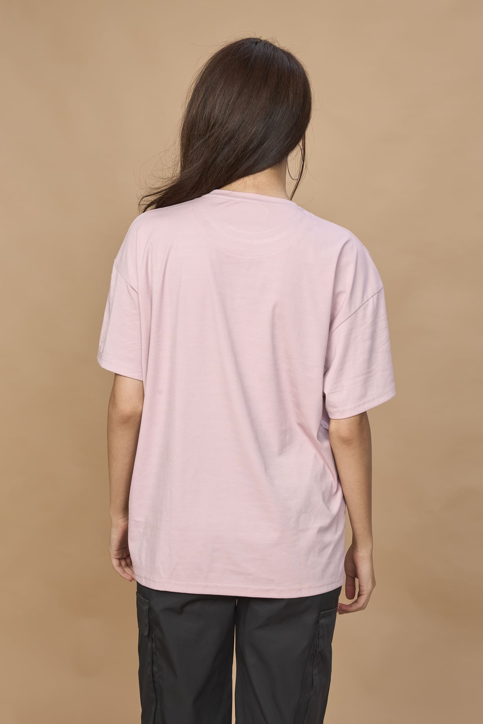 Unisex Oversized Drop Shoulder t-shirt- Embroidered